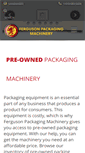 Mobile Screenshot of fergusonpackaging.com