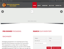 Tablet Screenshot of fergusonpackaging.com